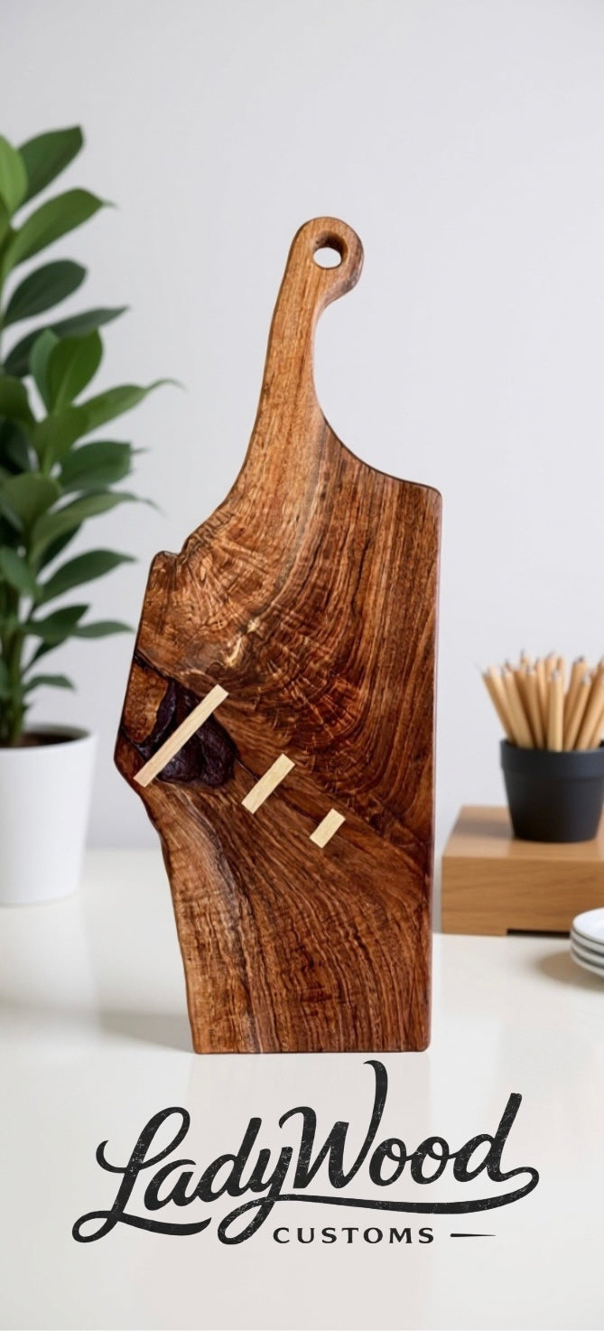 Black Walnut Charcuterie Board